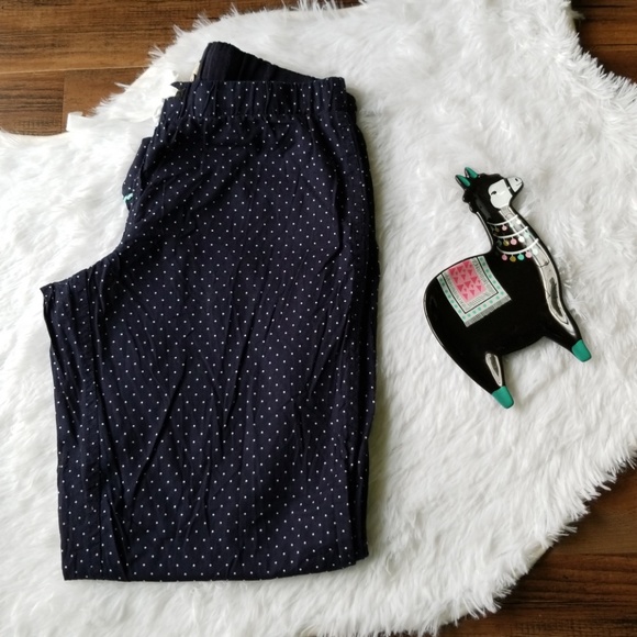 J. Crew Other - · J Crew XXS Navy Blue Polka Dot Pajama Pants ·